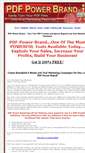 Mobile Screenshot of pdf-power-brand.com